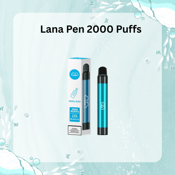 Lana Pen 2000 Puffs Disposable Vape | 1000mAh Battery | SG Ready Stock SingaporeLanaVapeCod Lana Pen 2000 Puffs Disposable Vape | 1000mAh Battery | SG Ready Stock SingaporeLanaVapeCod